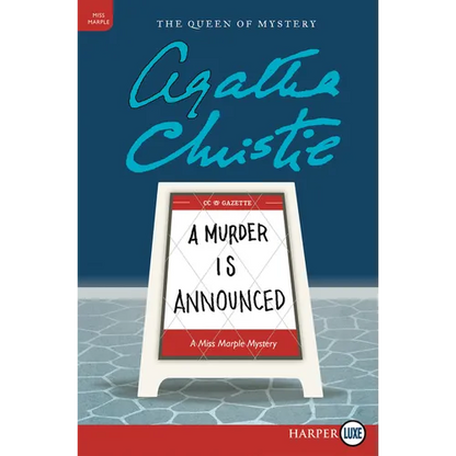 A Murder Is Announced: A Miss Marple Mystery - Paperback