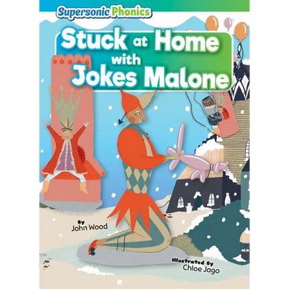 Stuck at Home with Jokes Malone - Library Binding