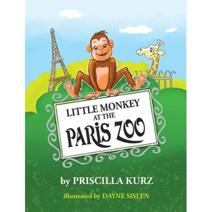 Little Monkey at the Paris Zoo - Hardcover