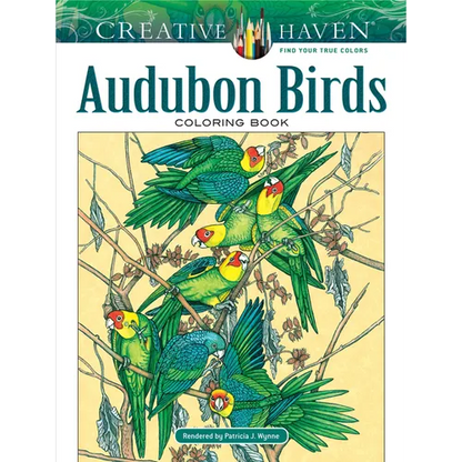 Creative Haven Audubon Birds Coloring Book - Paperback