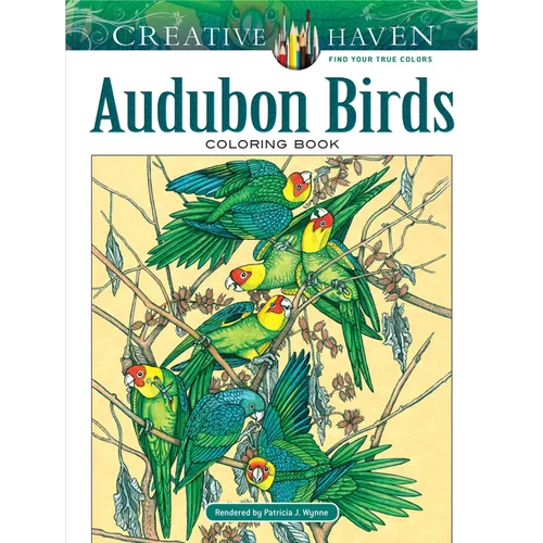 Creative Haven Audubon Birds Coloring Book - Paperback