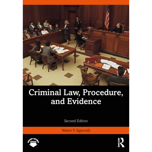 Criminal Law, Procedure, and Evidence - Paperback